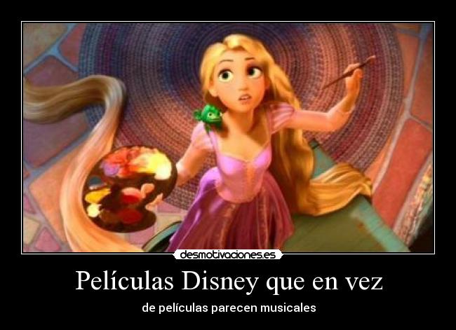 Películas Disney que en vez - de películas parecen musicales