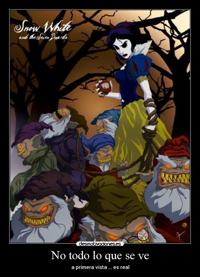 No todo lo que se ve - a primera vista ... es real