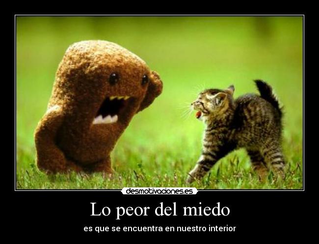 Lo peor del miedo - 
