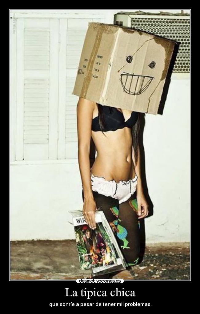 La típica chica -