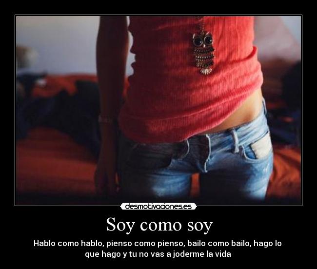 Soy como soy -