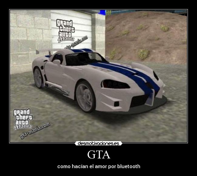 GTA - como hacían el amor por bluetooth