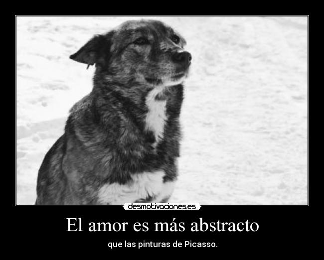El amor es más abstracto - 