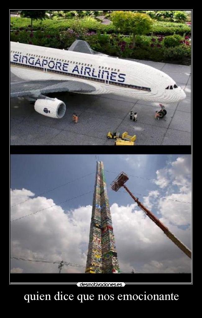quien dice que nos emocionante -