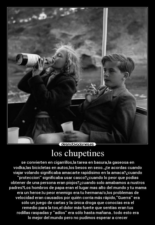 los chupetines -