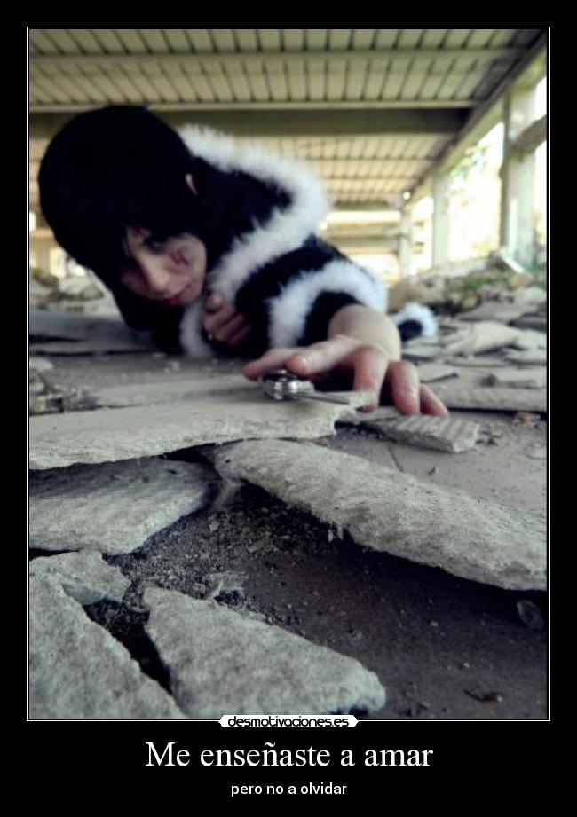 Me enseñaste a amar - pero no a olvidar