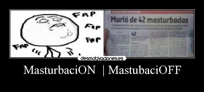 MasturbaciON | MastubaciOFF -