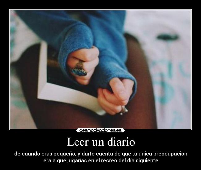 Leer un diario - 