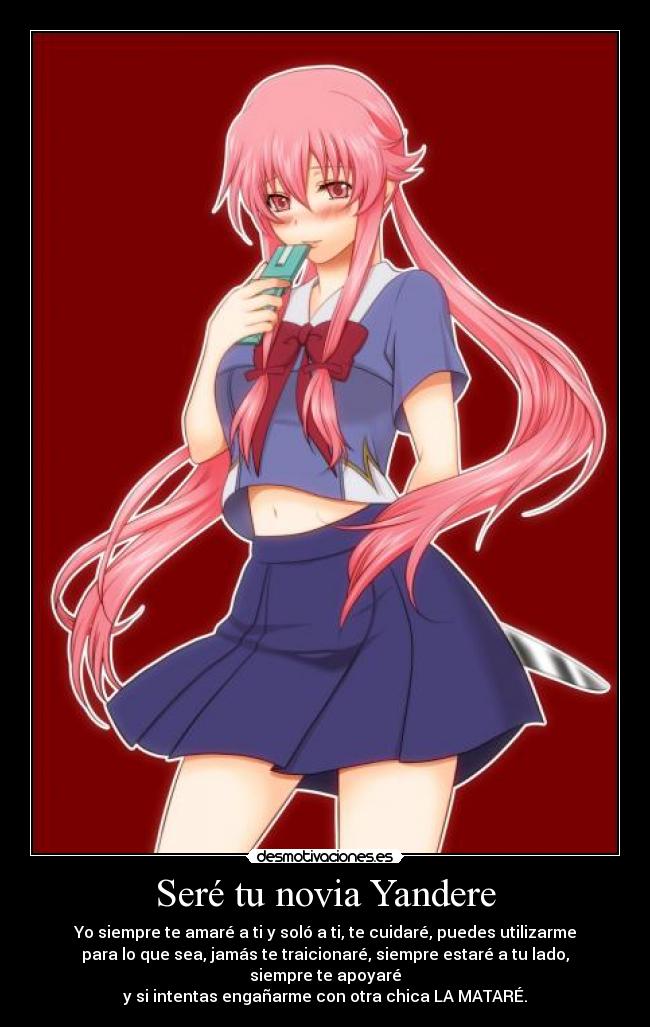 Seré tu novia Yandere -