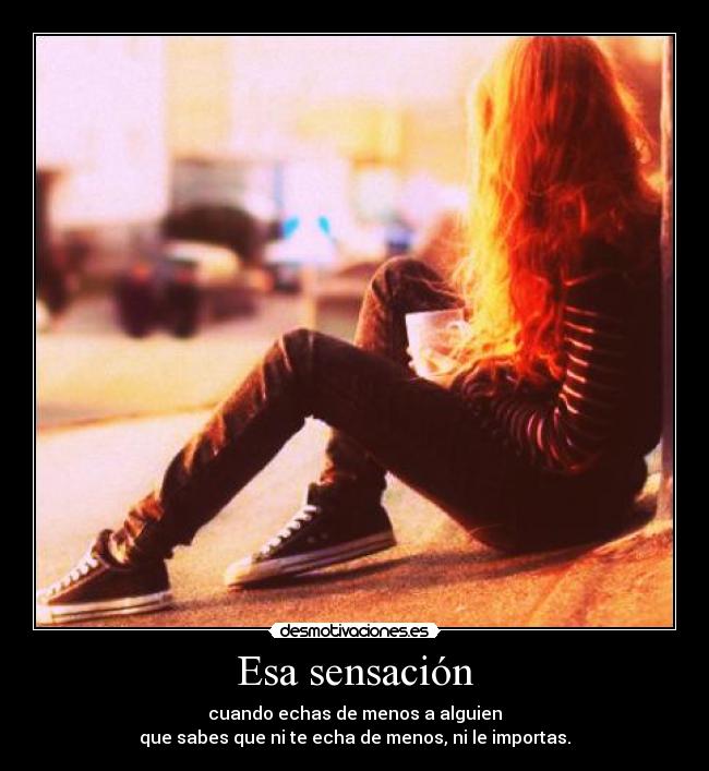 Esa sensación - 