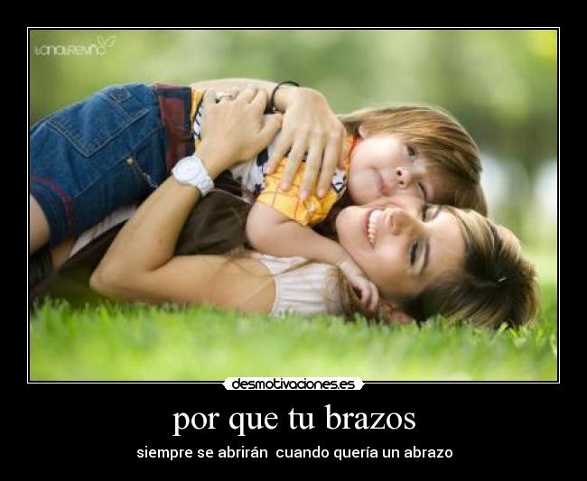 por que tu brazos - 