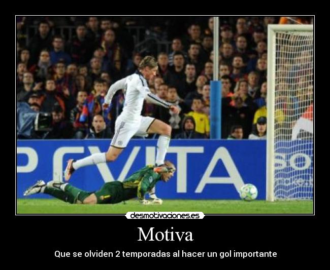 Motiva - Que se olviden 2 temporadas al hacer un gol importante