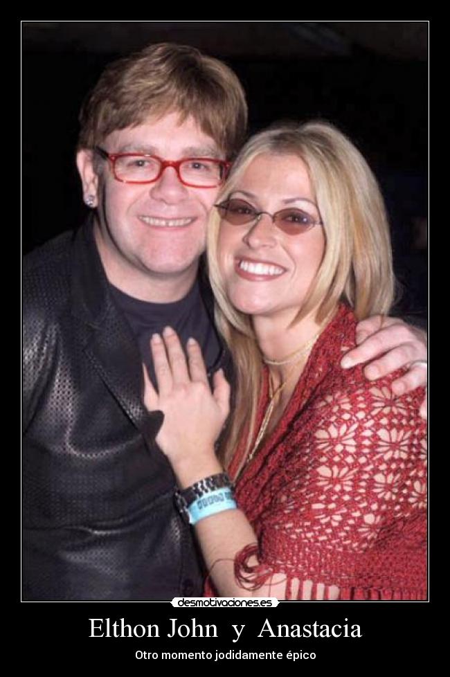 Elthon John y Anastacia - Otro momento jodidamente épico