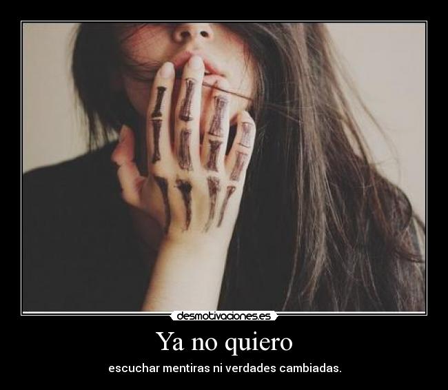 Ya no quiero - 