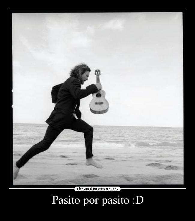 Pasito por pasito :D -