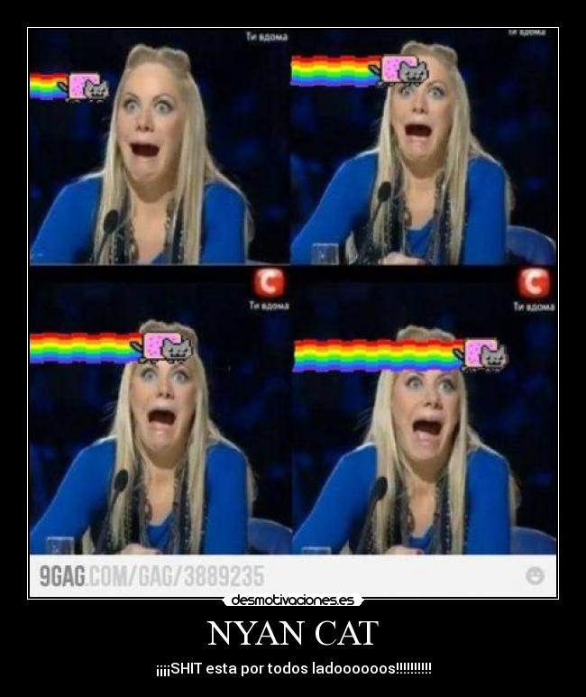 NYAN CAT - ¡¡¡¡SHIT esta por todos ladoooooos!!!!!!!!!!