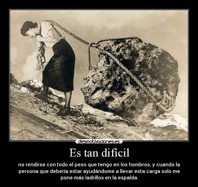Es tan difícil - 