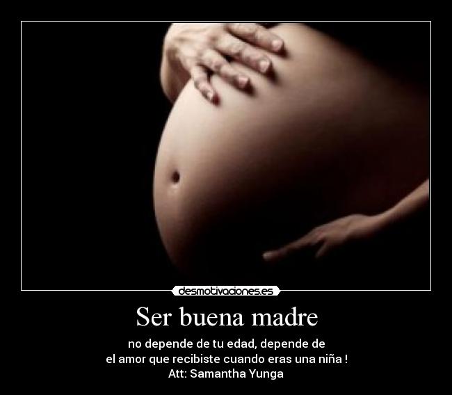 Ser buena madre - 