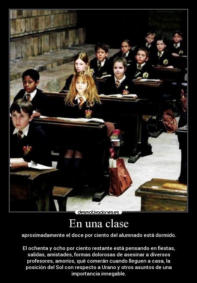 En una clase - 