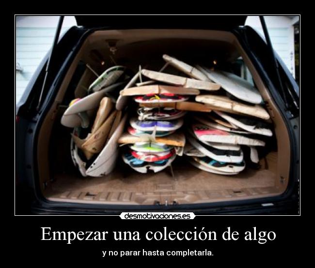 Empezar una colección de algo - 