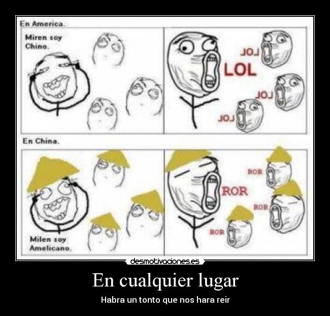 En cualquier lugar - Habra un tonto que nos hara reir