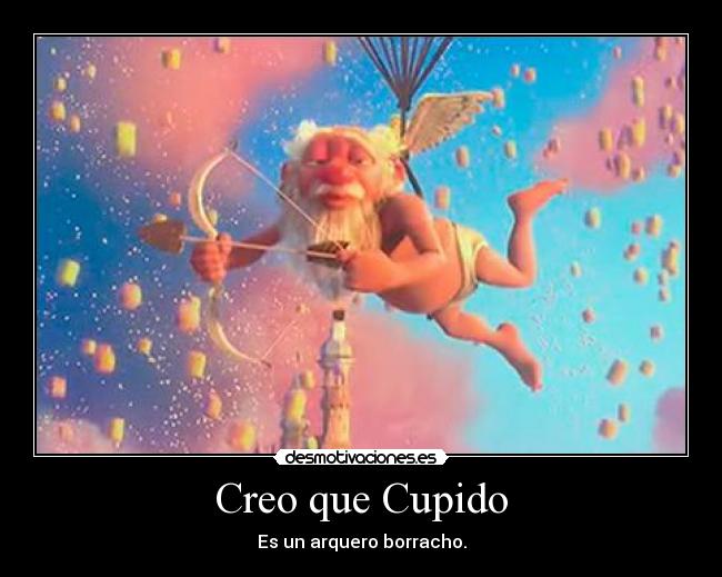 carteles cupido desmotivaciones