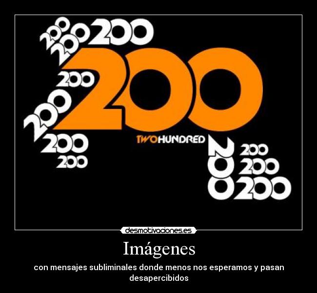 Imágenes - con mensajes subliminales donde menos nos esperamos y pasan desapercibidos