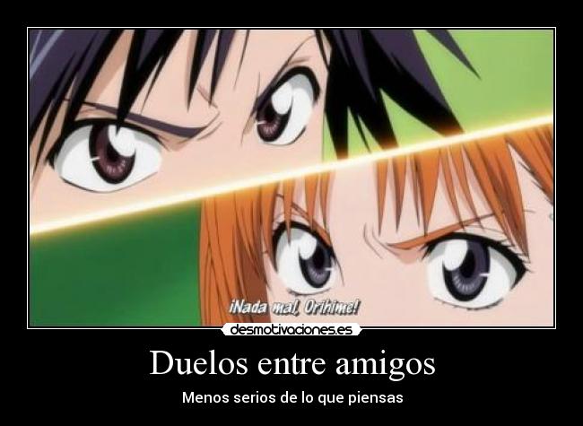 Duelos entre amigos -