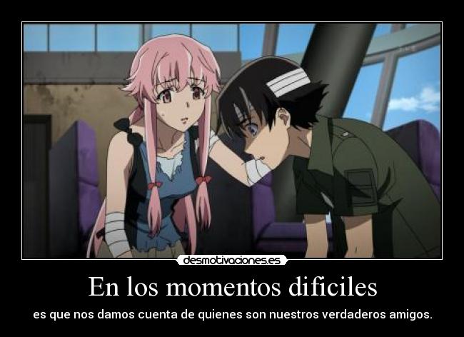 En los momentos dificiles -