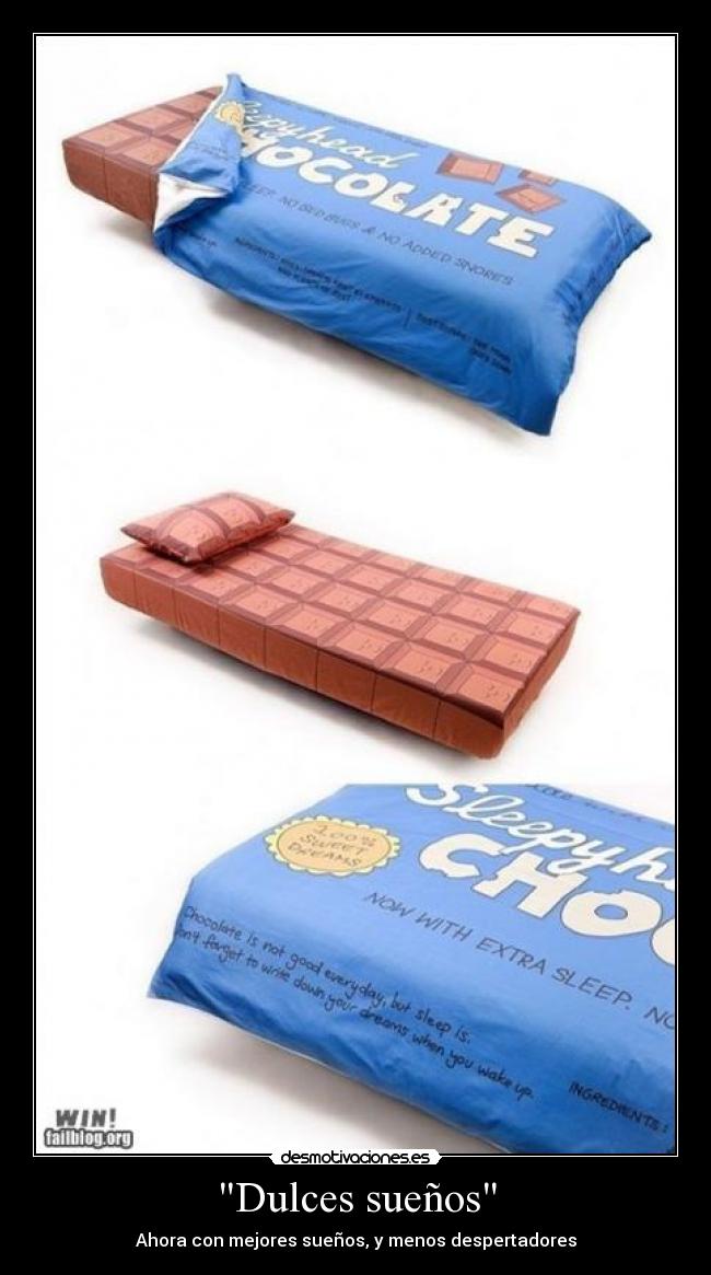 Dulces sueños - Ahora con mejores sueños, y menos despertadores