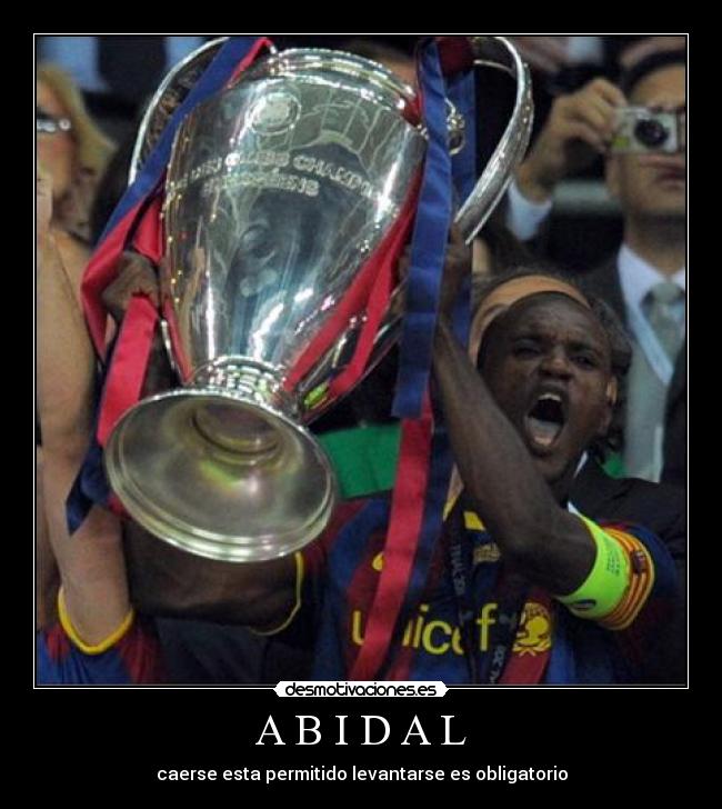 carteles abidal desmotivaciones