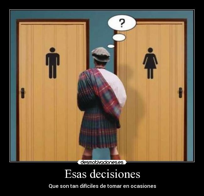 Esas decisiones - 