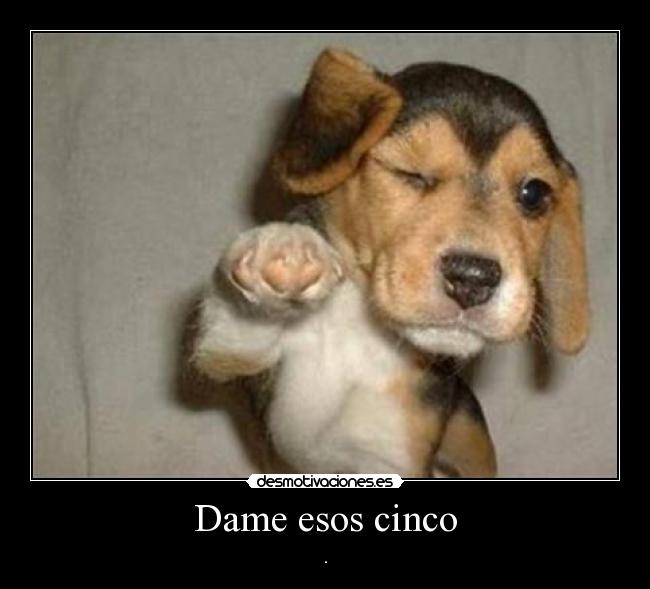 Dame esos cinco - .