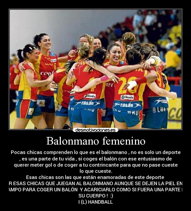 Balonmano femenino - 