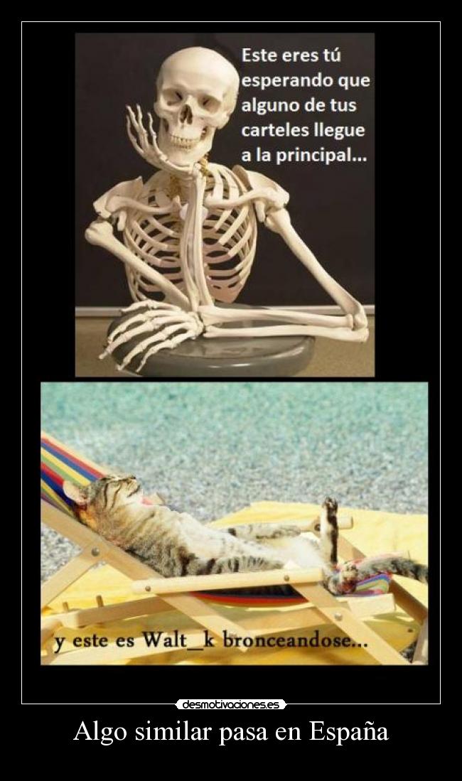 Algo similar pasa en España -