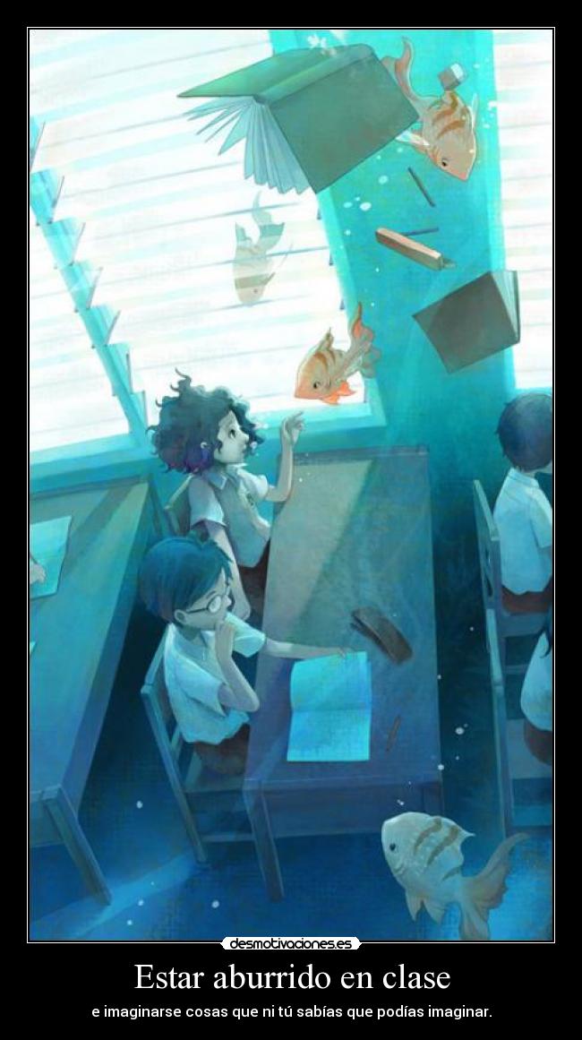 Estar aburrido en clase - 