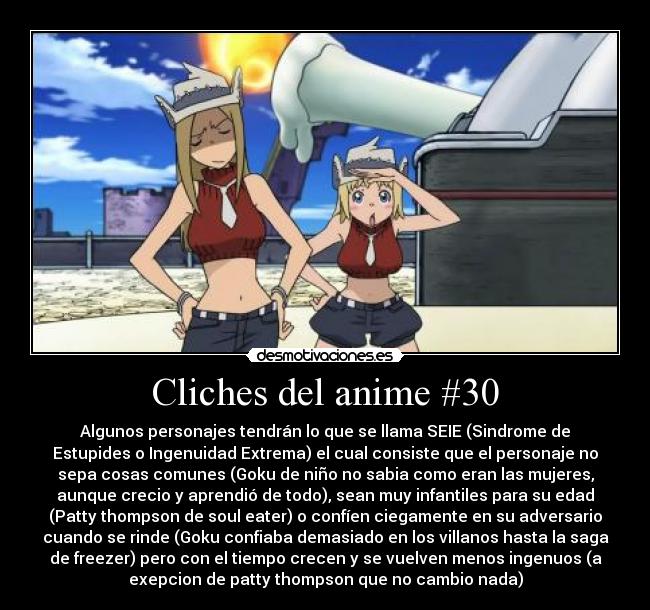 Cliches del anime #30 - 