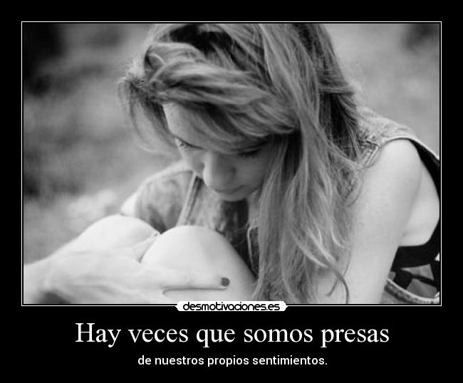 Hay veces que somos presas - 