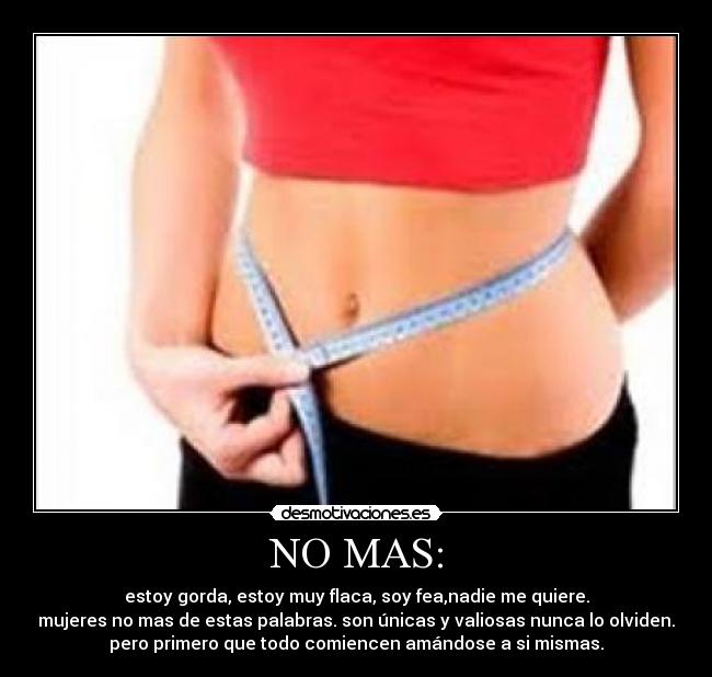 NO MAS: - 