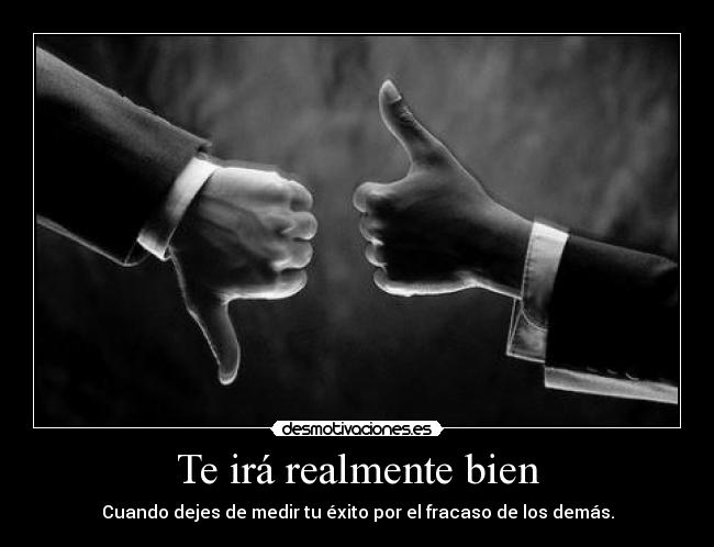 carteles medir exito segun fracaso los demas ser conformista desmotivaciones