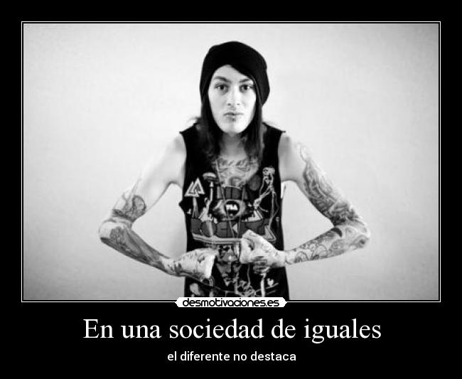 En una sociedad de iguales - 