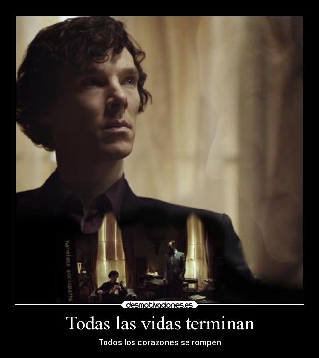 carteles frase mycroft holmes serie sherlock desmotivaciones