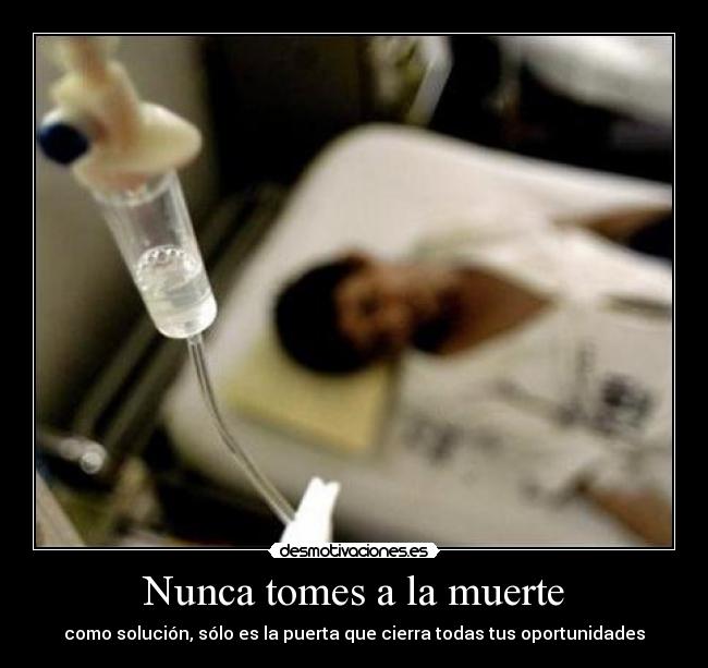 Nunca tomes a la muerte - 