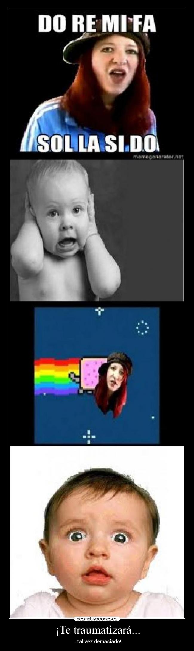 ¡Te traumatizará... - ...tal vez demasiado!