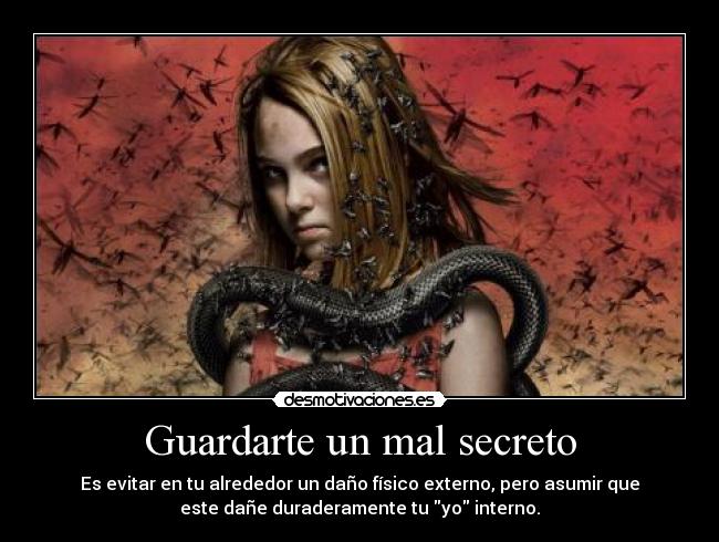 Guardarte un mal secreto - 