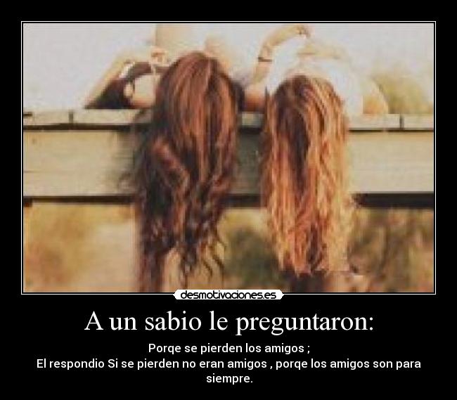 A un sabio le preguntaron: -