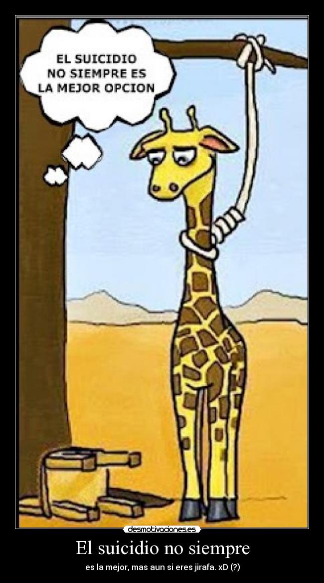 El suicidio no siempre -