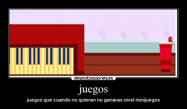 juegos - juegos que cuando no quieran no ganaras nivel minijuegos
