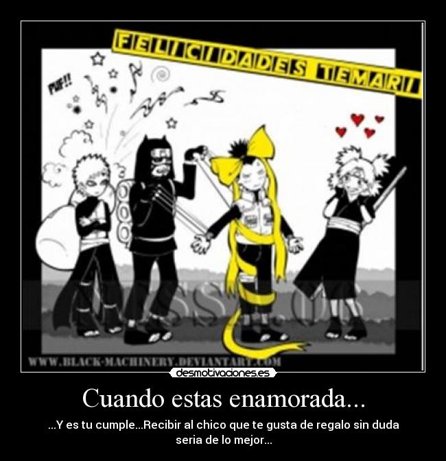 Cuando estas enamorada... - ...Y es tu cumple...Recibir al chico que te gusta de regalo sin duda seria de lo mejor...