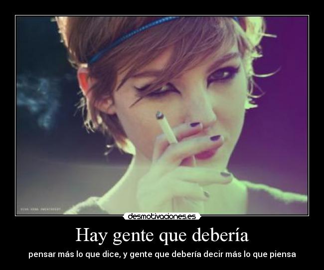 Hay gente que debería - 